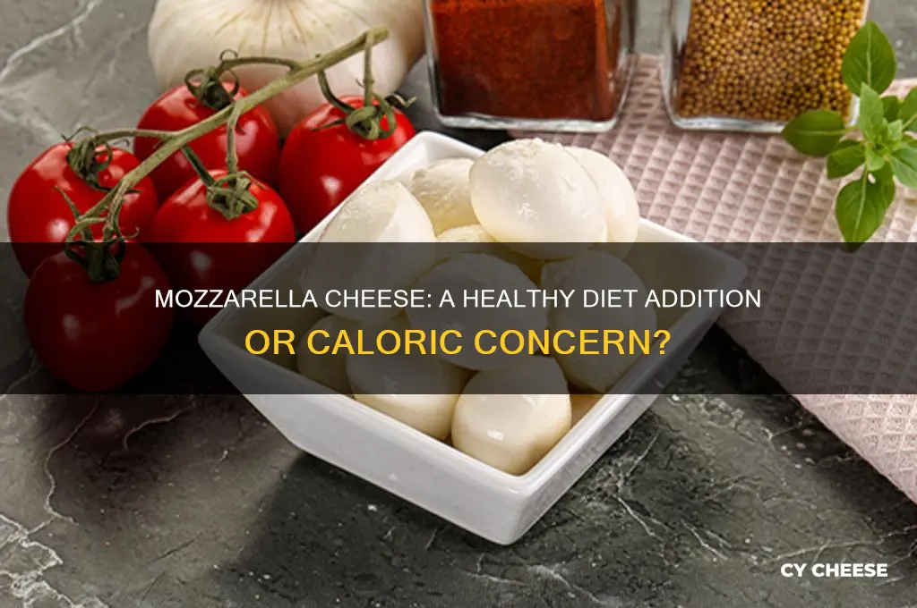 is mozzarella cheese good for a diet