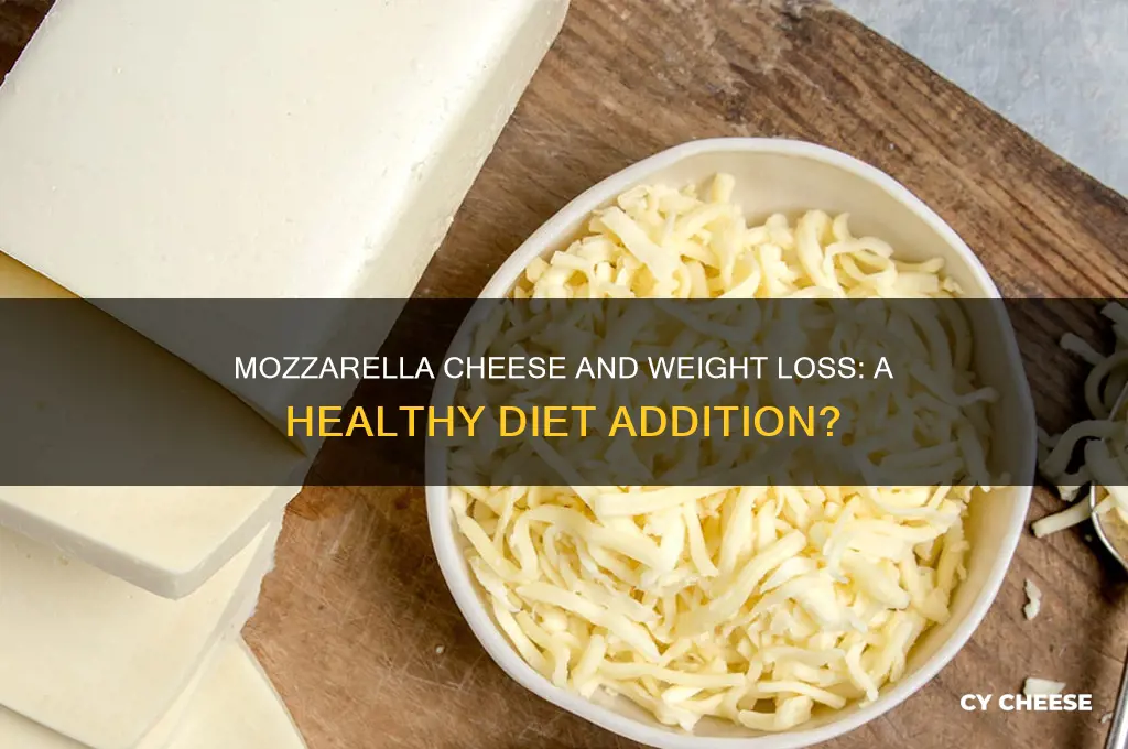 is mozzarella cheese good for losing weight