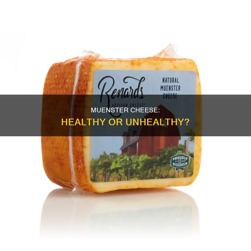 is muenster cheese bad for you