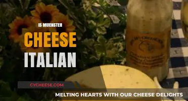 Is Muenster Cheese Italian? Unraveling the Origins of This Popular Cheese