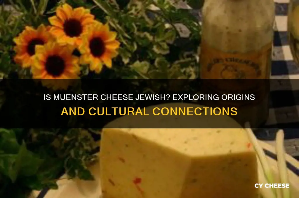 is muenster cheese jewish