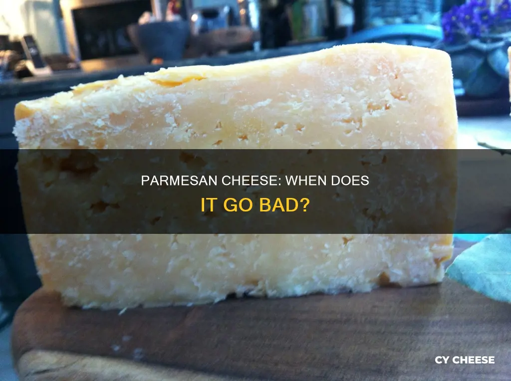 is my parmesan cheese bad