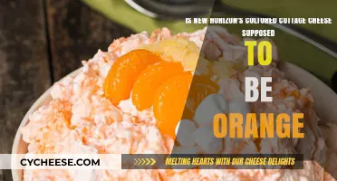 Is New Horizon's Cultured Cottage Cheese Supposed to Be Orange?
