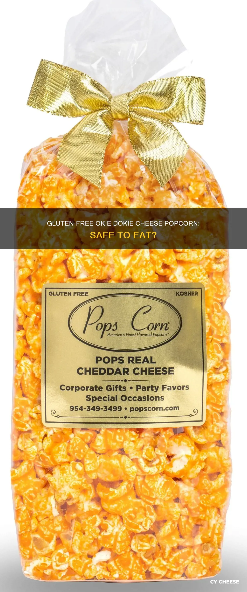 is okie dokie cheese popcorn gluten free