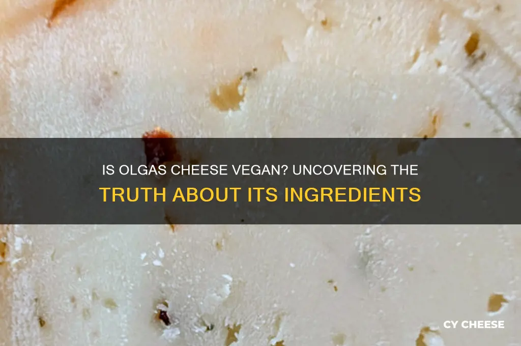 is olgas cheese vegan