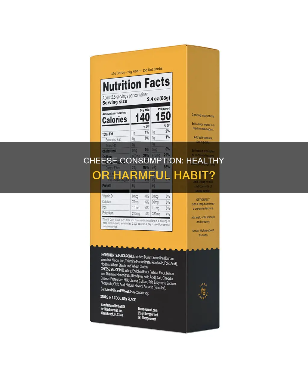 is one slice of cheese a day bad for you