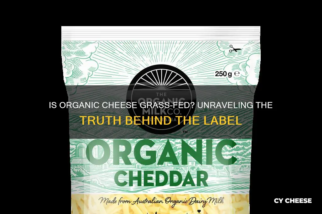 is organic cheese grass fed