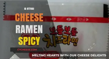 Ottogi Cheese Ramen: Exploring Its Spice Level and Flavor Profile