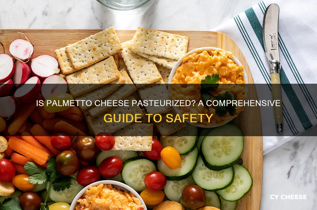 is palmetto cheese pasteurized