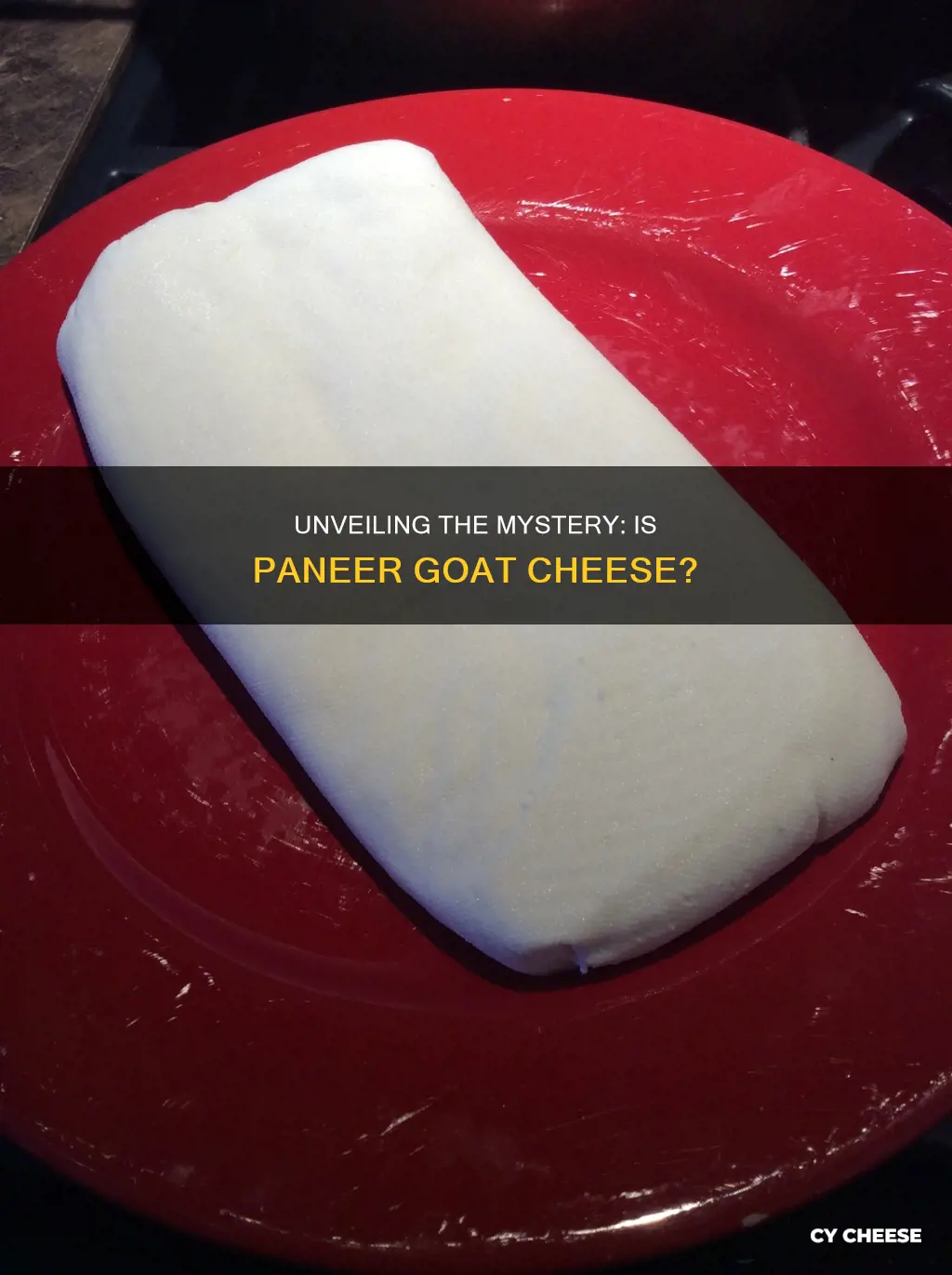 is paneer goat cheese