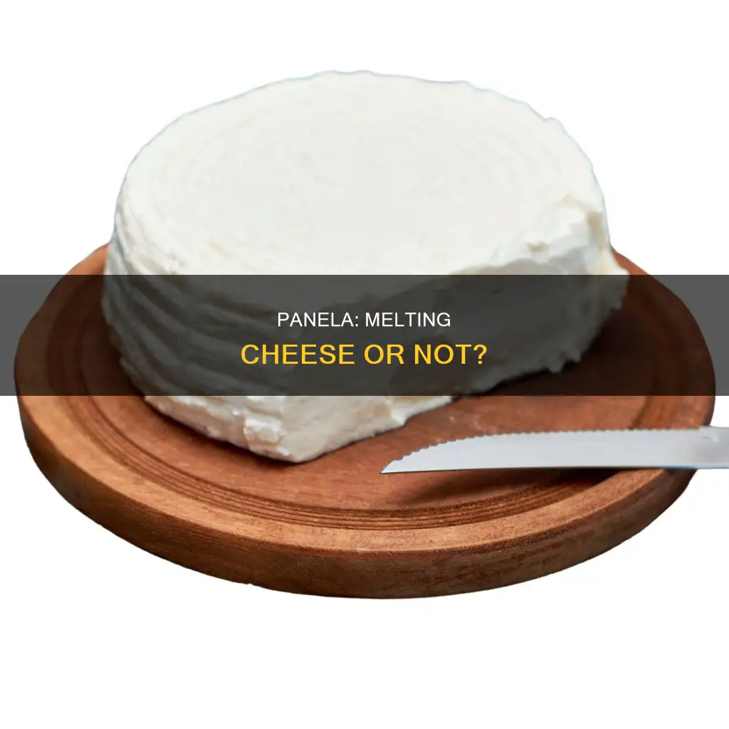 is panela a melting cheese