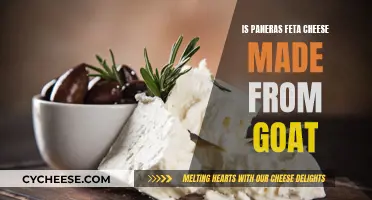 Is Panera's Feta Cheese Made with Goat's Milk?