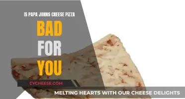 Papa John's Cheese Pizza: Healthy or Unhealthy Indulgence?