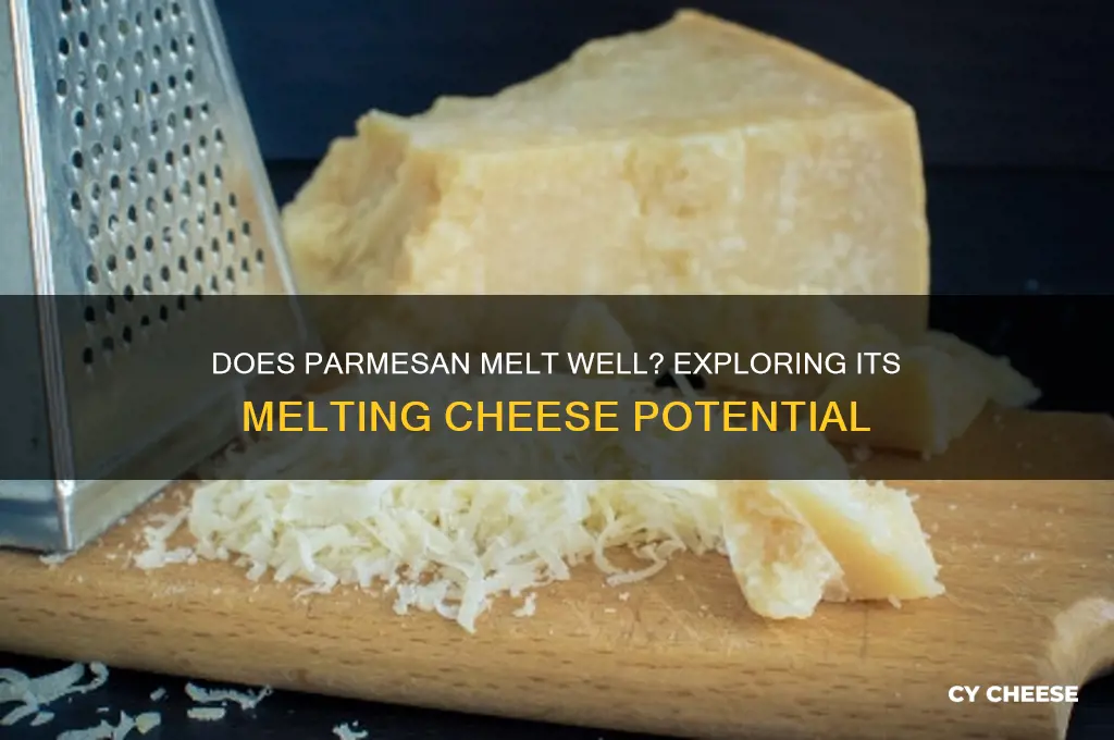 is parmesan a good melting cheese