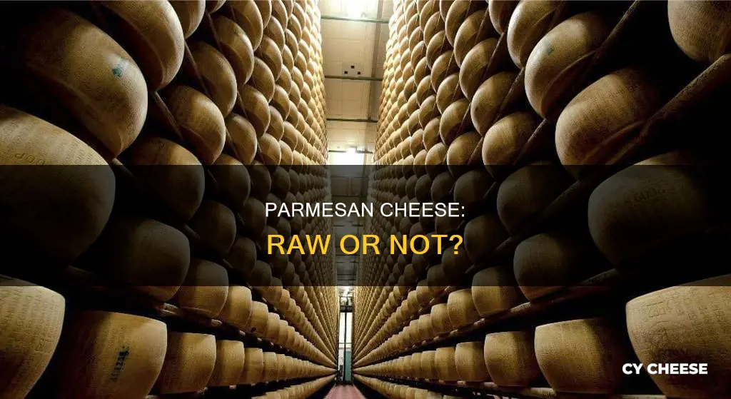 is parmesan cheese a raw cheese