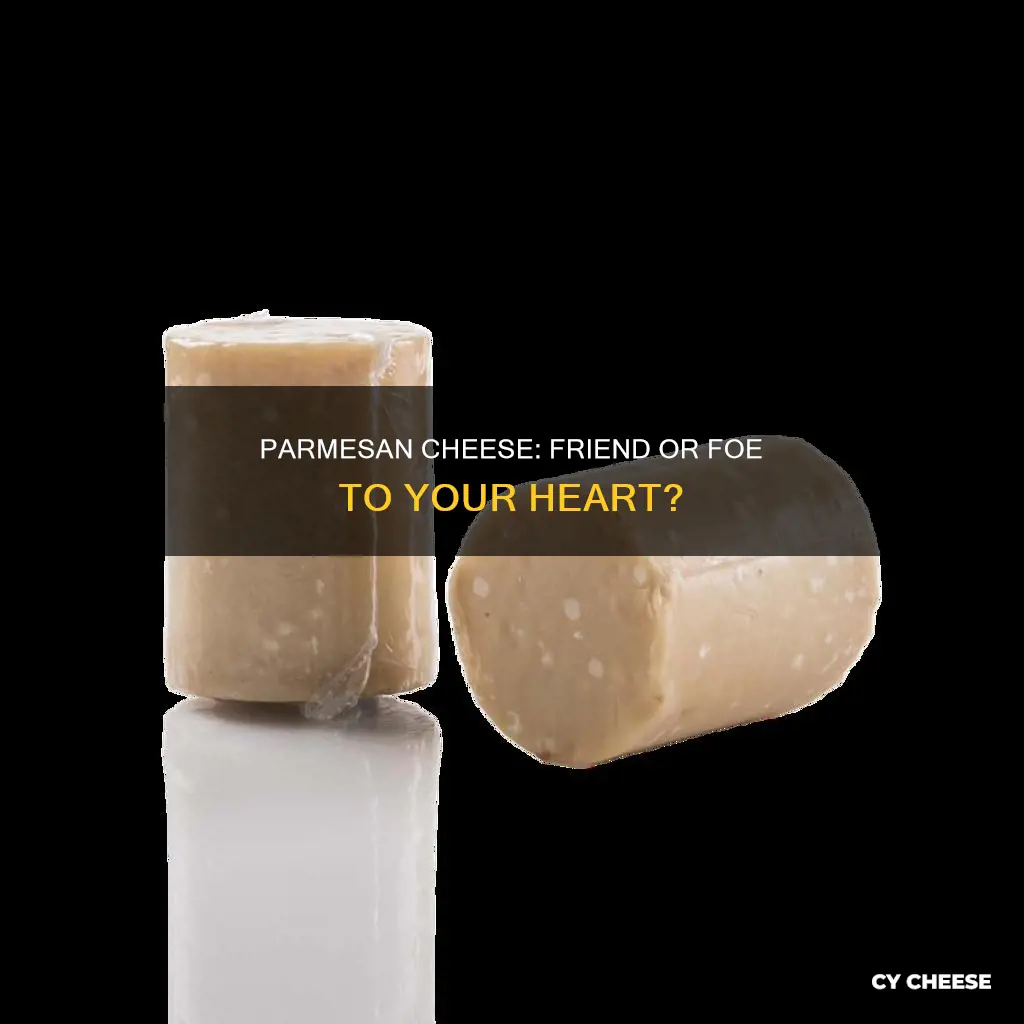 is parmesan cheese bad for your heart