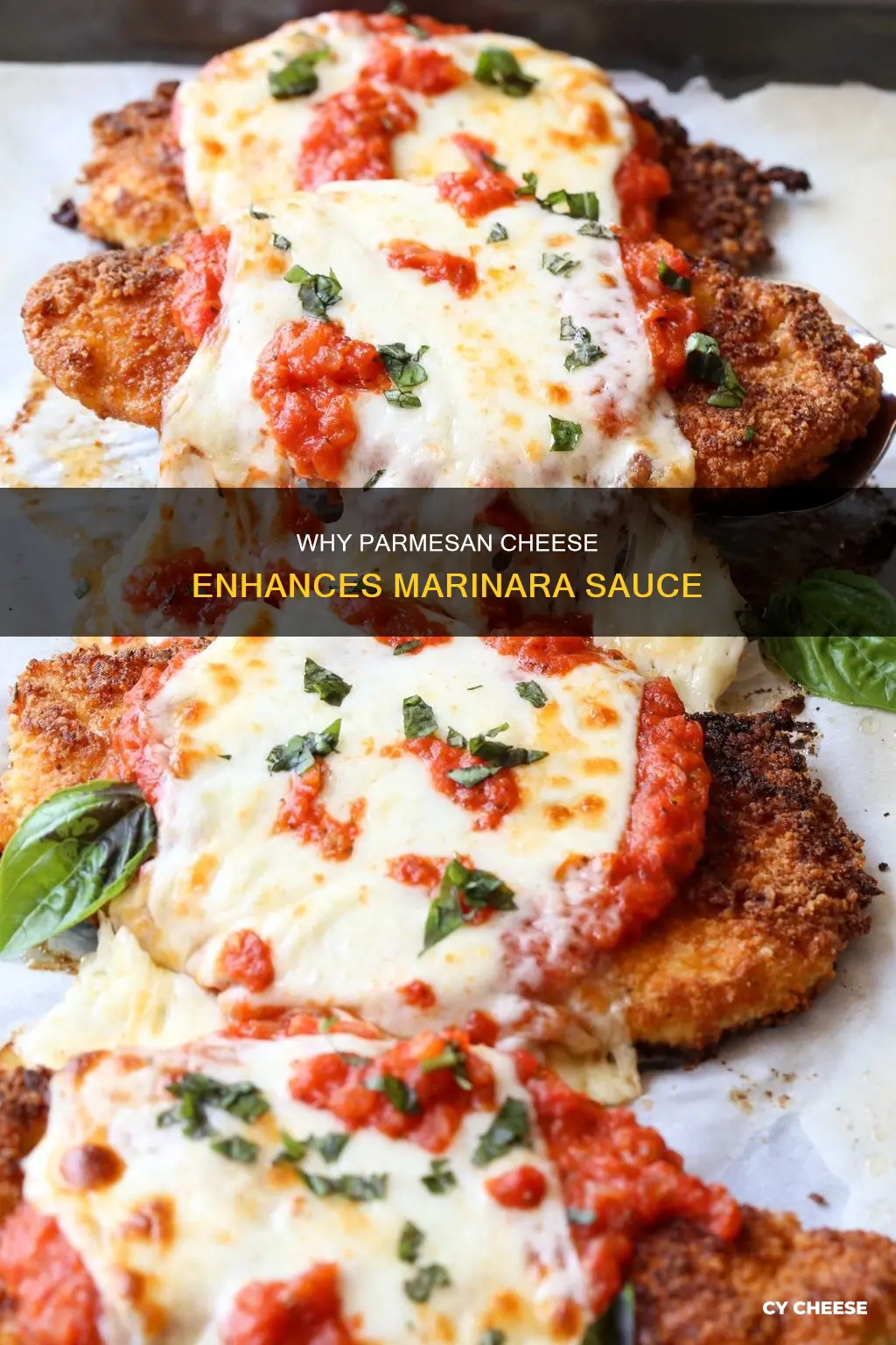 is parmesan cheese in marinara sauce