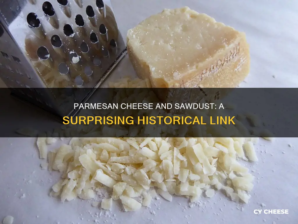 is parmesan cheese mad with sawdust