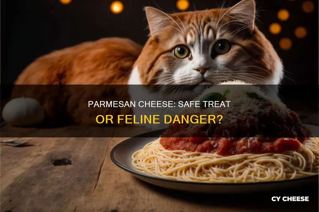 is parmesan cheese ok for cats