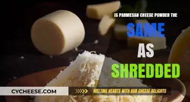Parmesan Cheese Powder vs Shredded: What's the Difference?