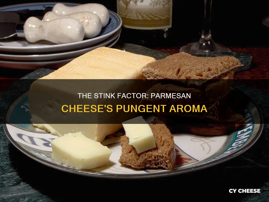 is parmesan cheese stinky
