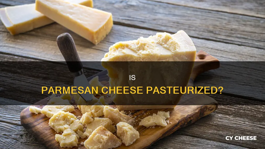 is parmesan cheese unpasteurized