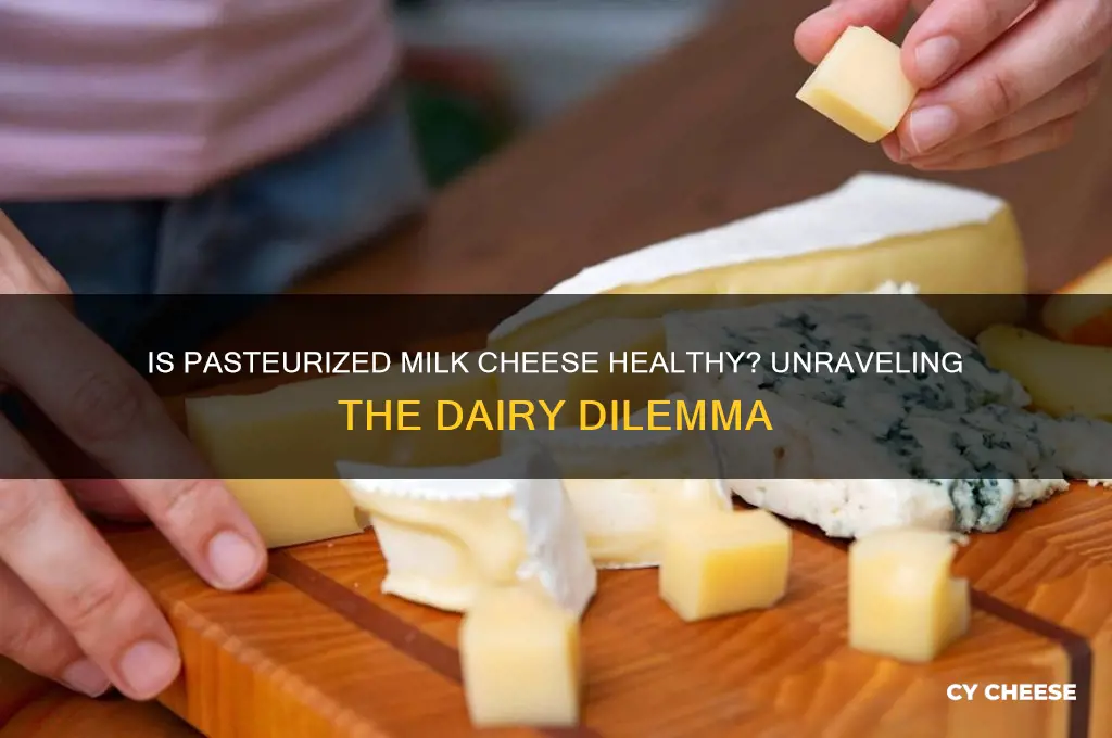 is pasteurized milk cheese