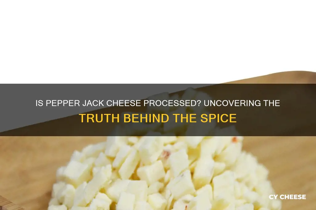 is pepper jack cheese processed