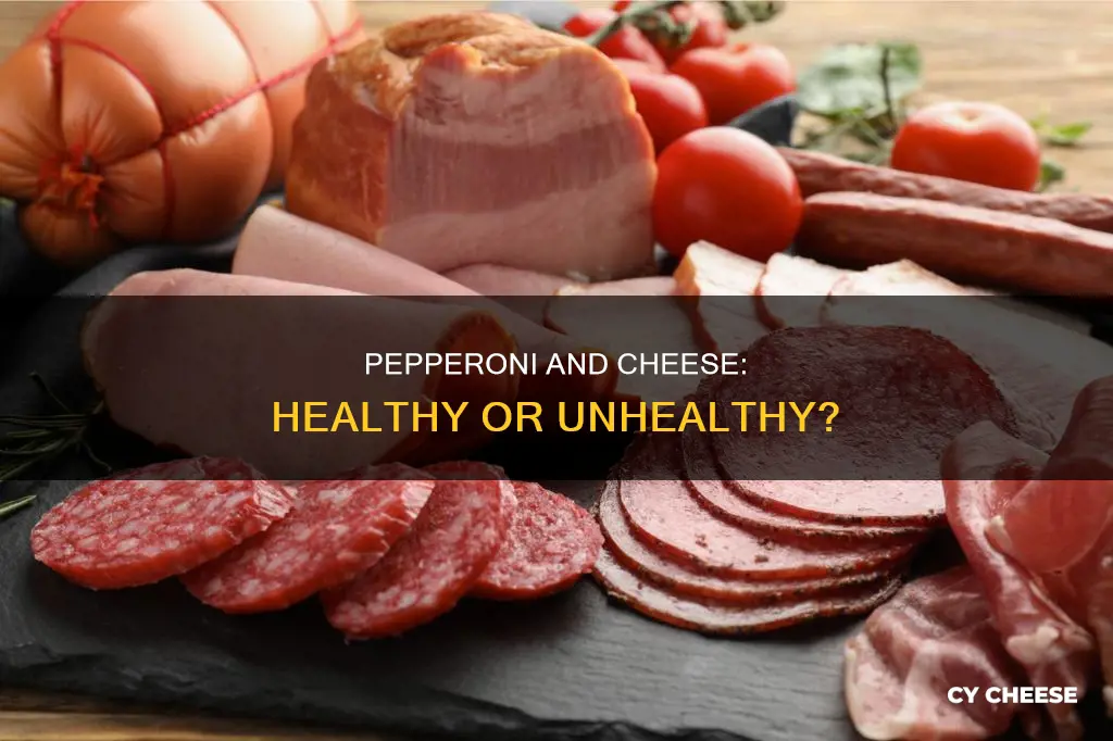 is pepperoni and cheese bad for you