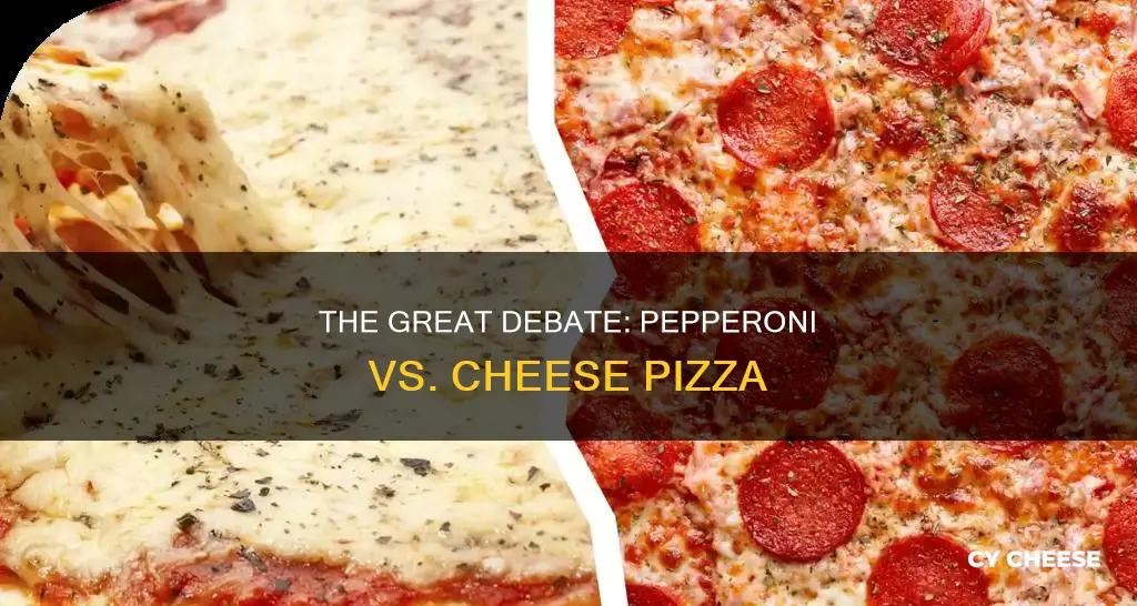 is pepperoni or cheese pizza more popular