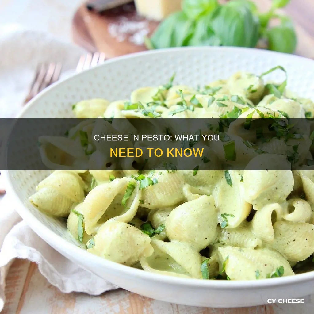 is pesto made with cheese