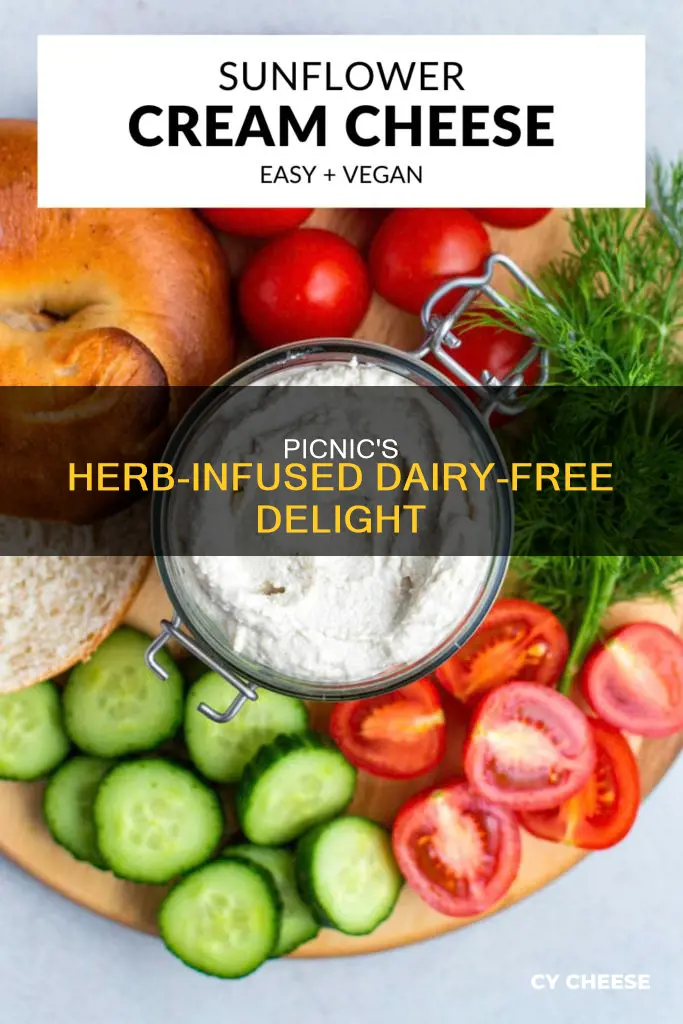 is picnic gourmet spread herbed gost cheese dairy free