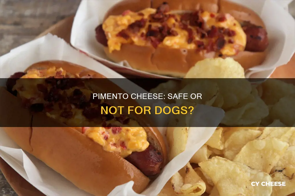 is pimento cheese bad for dogs