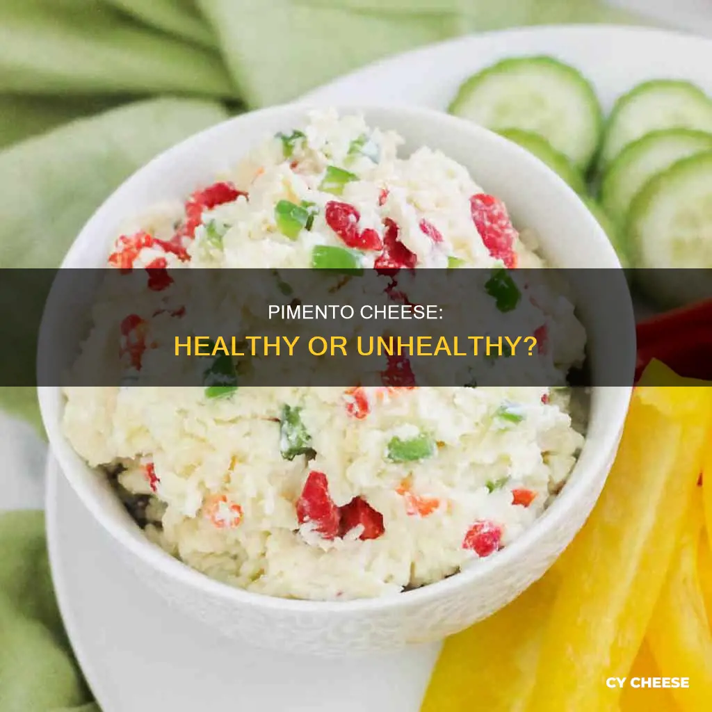 is pimento cheese bad for you