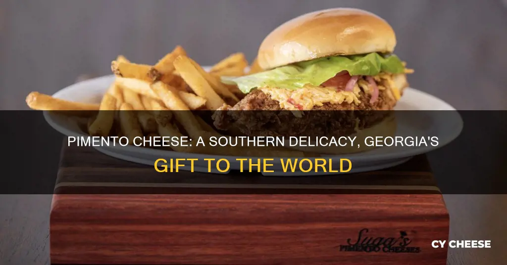 is pimentto cheese made in georgia