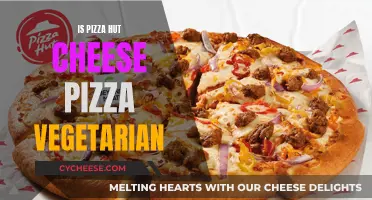 Pizza Hut's Cheese Pizza: A Vegetarian's Delight or a Cheesy Misstep?