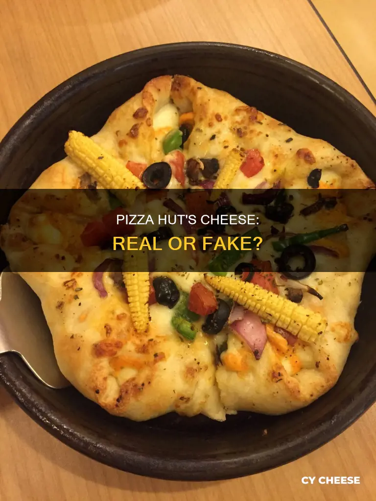 is pizza hut using real cheese