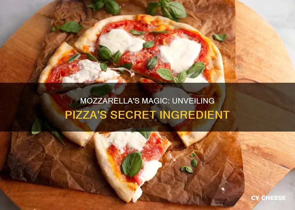 is pizza made with mozzarella cheese