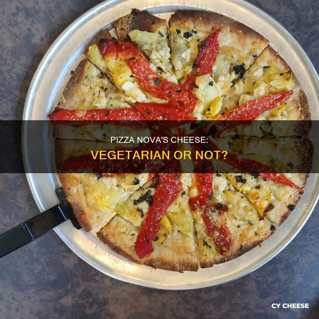 is pizza nova cheese vegetarian
