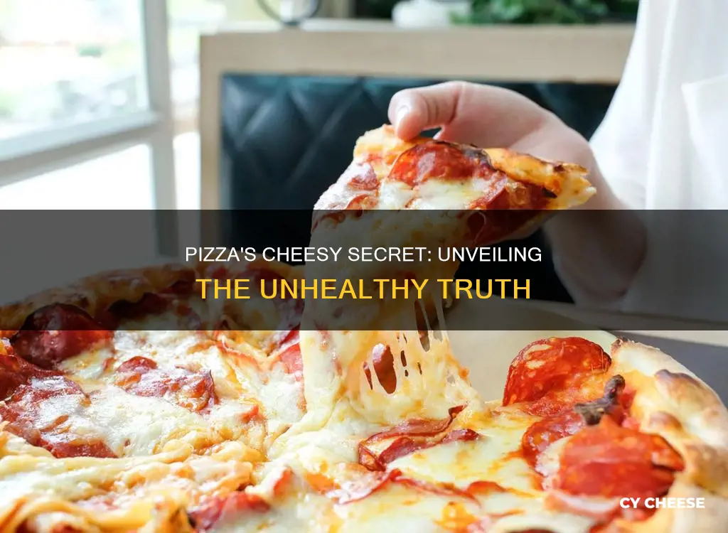 is pizza unhealty cheese