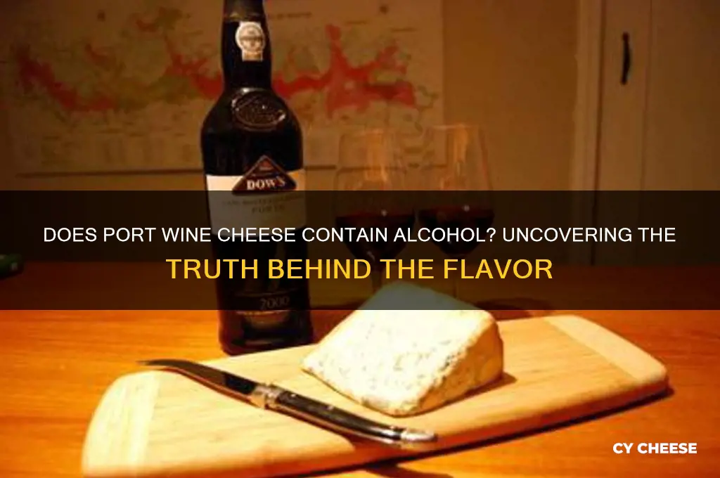 is port wine cheese alcohol