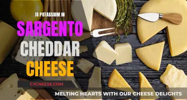 Potassium in Sargento Cheddar: Unlocking the Nutritional Secrets