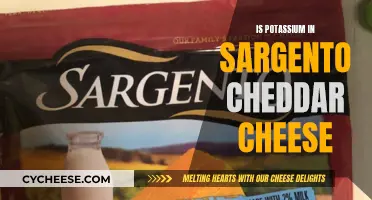 Cheddar Cheese: Sargento's Potassium Content Explained