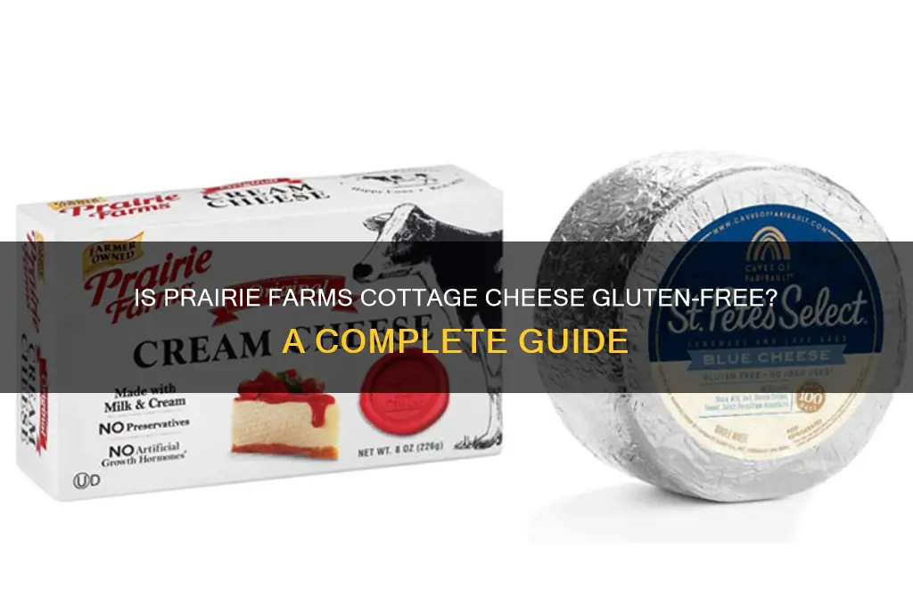is prariei farms cottage cheese guten free