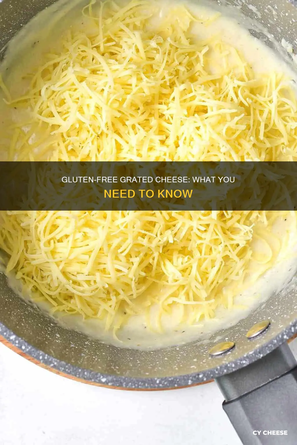 is pre grated cheese gluten free