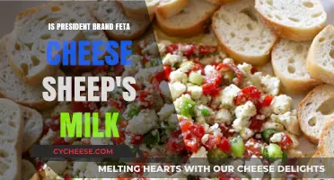 Sheep's Milk Feta: President Brand's Secret?