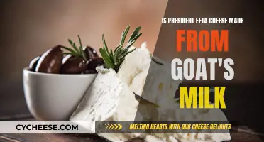 President Feta Cheese: Goat Milk's Delight