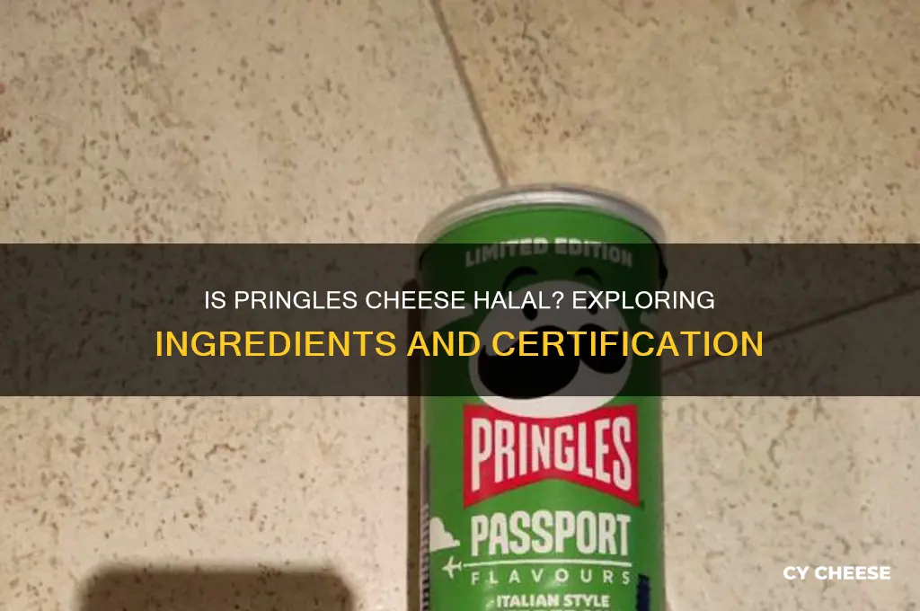 is pringles cheese halal