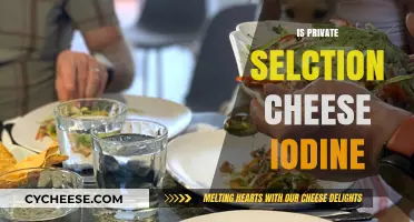 Is Private Selection Cheese a Good Source of Iodine?