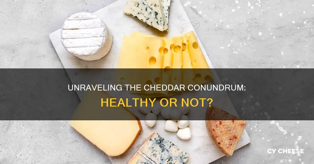 is processed cheddar cheese healthy